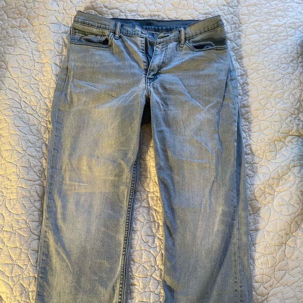 Levi’s 514 light wash jeans sz 12